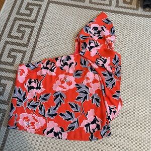 Cooper & Ella on shoulder ruffle top